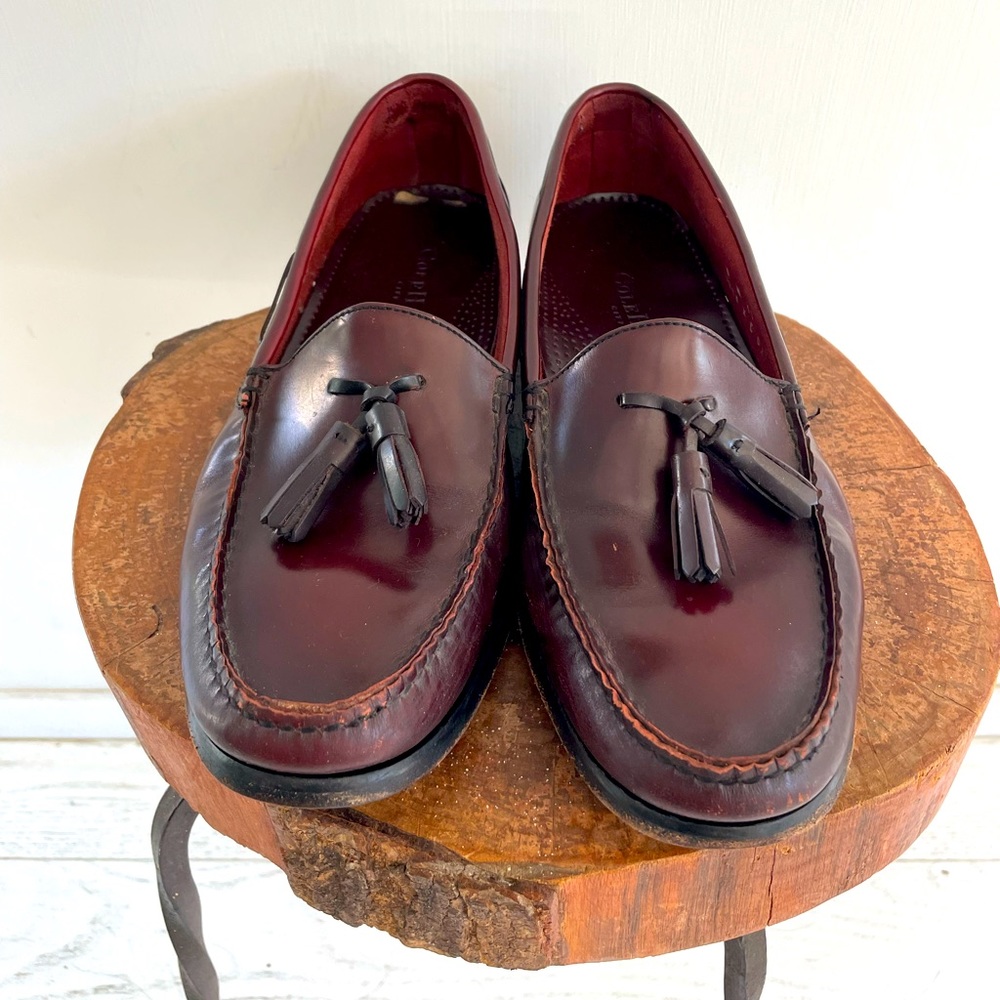 Vintage Cole Haan men’s tassel loafers